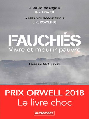 cover image of Fauchés. Vivre et mourir pauvre